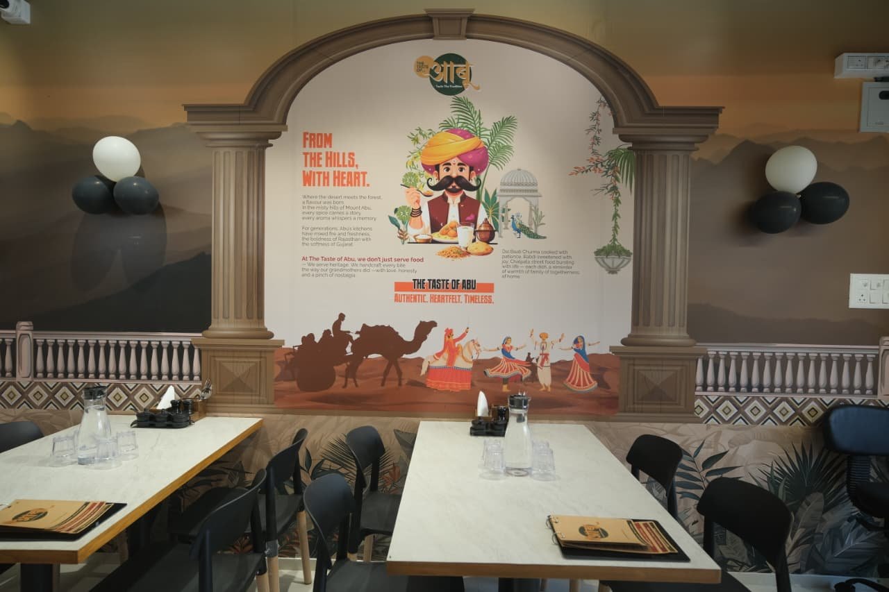The Taste of Abu restaurant interior